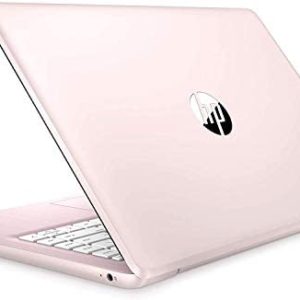 2021 HP Stream 14″ HD Thin and Light Laptop, Intel Celeron N4000 Processor, 4GB RAM, 64GB eMMC, HDMI, Webcam, WiFi, Bluetooth, 1 Year Microsoft 365, Windows 10 S, Rose Pink, W/ IFT Accessories