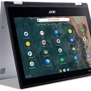 Acer Chromebook Spin 311 Convertible Laptop, Intel Celeron N4020, 11.6″ HD Touch, 4GB LPDDR4, 32GB eMMC, Gigabit Wi-Fi 5, Bluetooth 5.0, Google Chrome, CP311-2H-C679