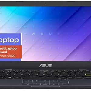 ASUS Laptop L210 Ultra Thin Laptop, 11.6” HD Display, Intel Celeron N4020 Processor, 4GB RAM, 64GB Storage, NumberPad, Windows 10 Home in S Mode with One Year of Microsoft 365 Personal, L210MA-DB01