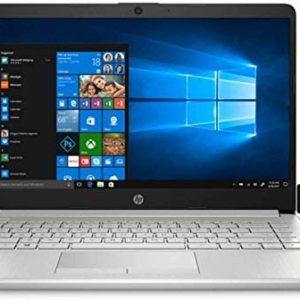 2021 HP 14″ HD Laptop Computer, 3rd Gen AMD Ryzen 3-3300U (Beat i3-7100U), 4GB DDR4, 1TB HDD, AMD Radeon Graphics, Webcam, USB-C, HDMI, Ethernet, Bluetooth, Windows 10 S, Sliver W/ TiTac 32GB Card