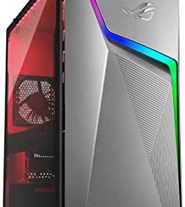 ROG Strix GL10DH Gaming Desktop PC, AMD Ryzen 5 3400G, GeForce GTX 1650, 8GB DDR4 RAM, 512GB PCIe SSD, Wi-Fi 5, Windows 10 Home, GL10DH-PH552